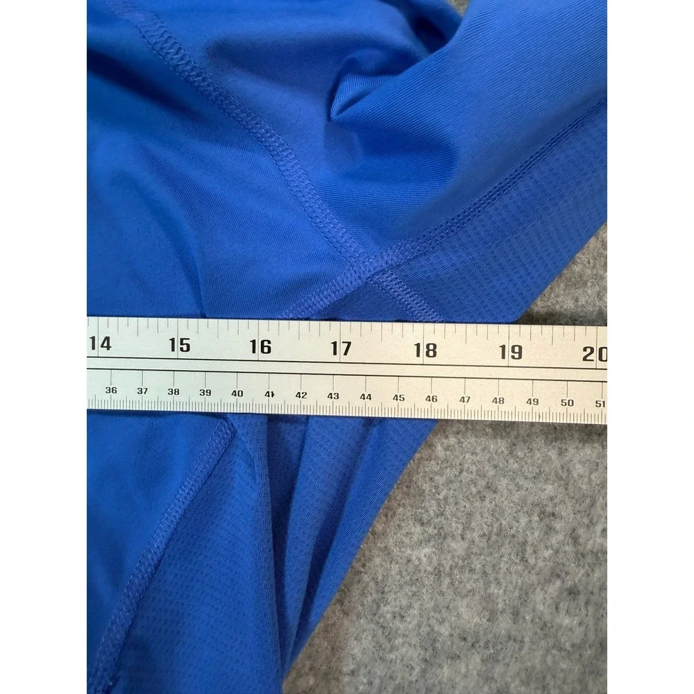 Adidas‎ Mens Climalite 1/4 Zip Pullover Royal Blue Running Training Top Large